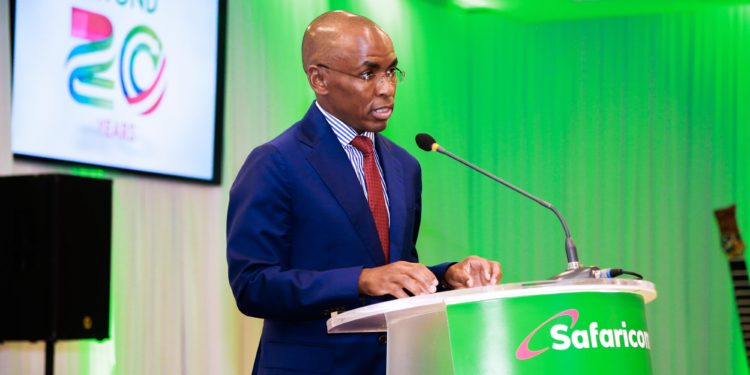 Safaricom CEO Peter Ndegwa